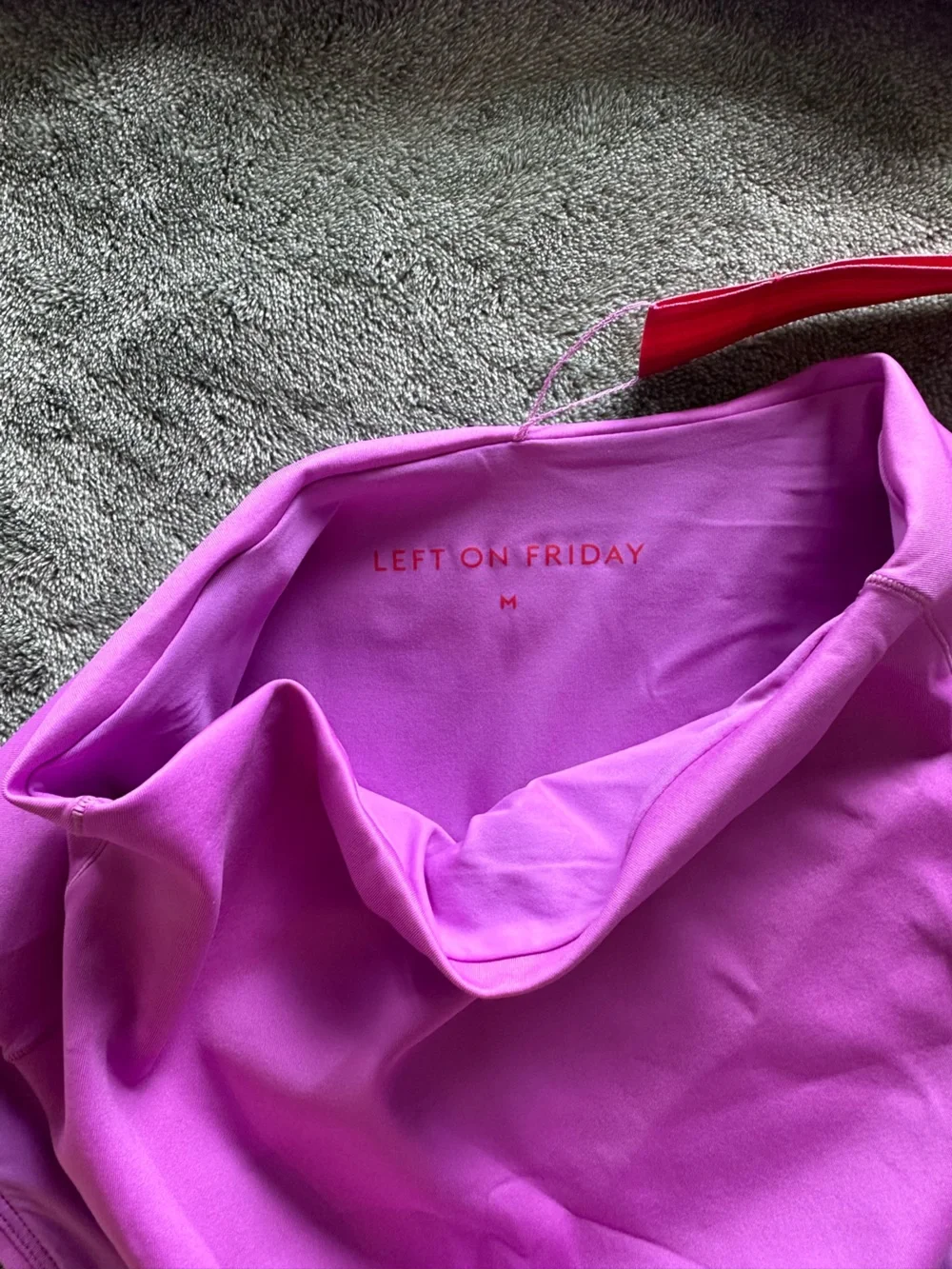 Left On Friday never worn